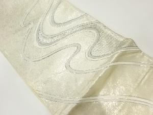 アンティーク　流水模様刺繍袋帯（材料）